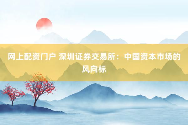 网上配资门户 深圳证券交易所：中国资本市场的风向标