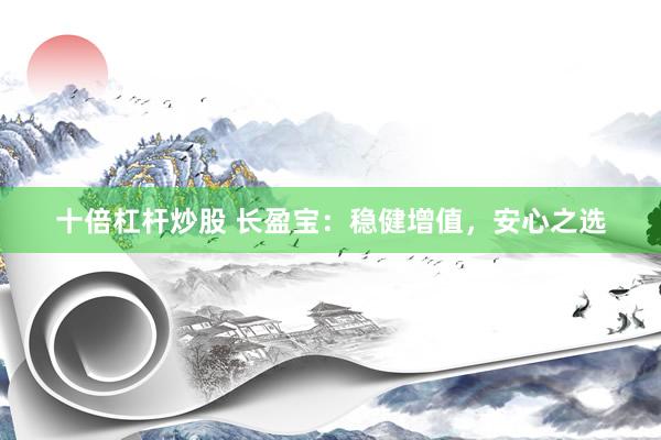 十倍杠杆炒股 长盈宝：稳健增值，安心之选