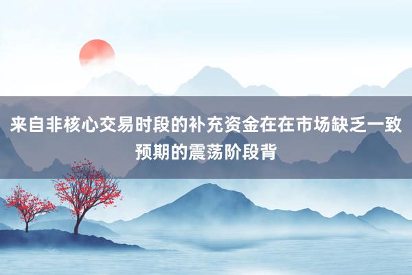 来自非核心交易时段的补充资金在在市场缺乏一致预期的震荡阶段背