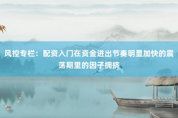 风控专栏：配资入门在资金进出节奏明显加快的震荡期里的因子拥挤